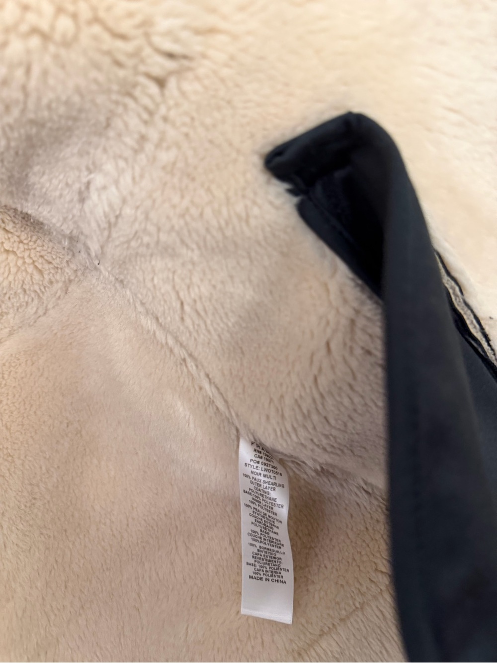 Frame Faux Shearling Coat - Picture 5 of 6